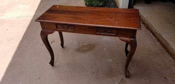 Photo old wood desk As Is $100