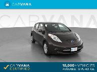 2016 Nissan LEAF S-24 Hatchback 4D hatchback Silver - FINANCE ONLINE