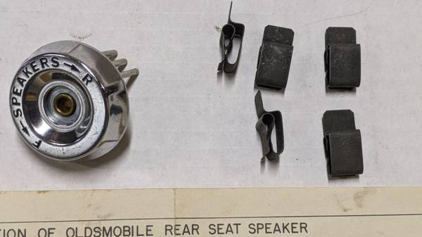 Photo 1957 Oldsmobile Rear Speaker Control $50
