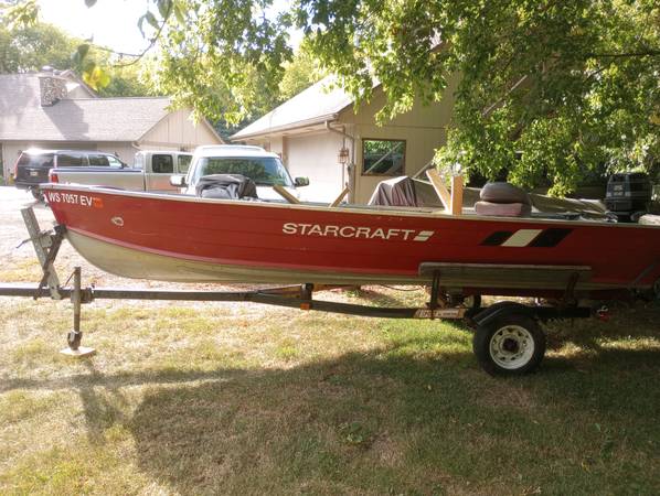 1989 16 StarCraft Aluminum Boat $1,295