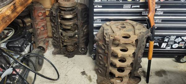 Photo BIG BLOCK CHEVY 396 ENGINES HEADS INTAKES $600