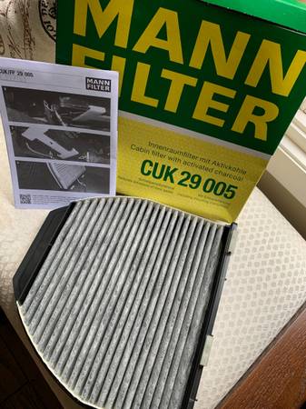 Photo Brand NEW Mann Carbon Air Filter Pollen Cabin $20