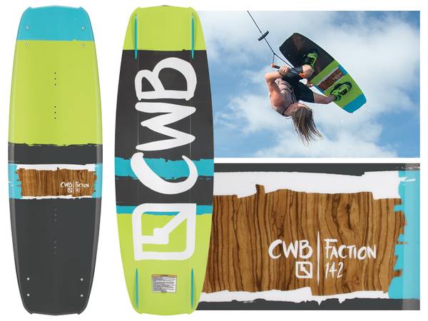 CONNELLY CWB FACTION 142 WAKEBOARD NEW SALE BEST FOR RIDERS 150lbs  $350