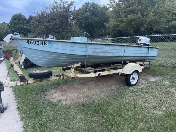 aluminum fishing boat $1,900 OBO $1,900