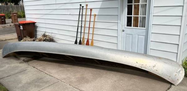 Photo 17 Grumman Lightweight aluminum canoe $400