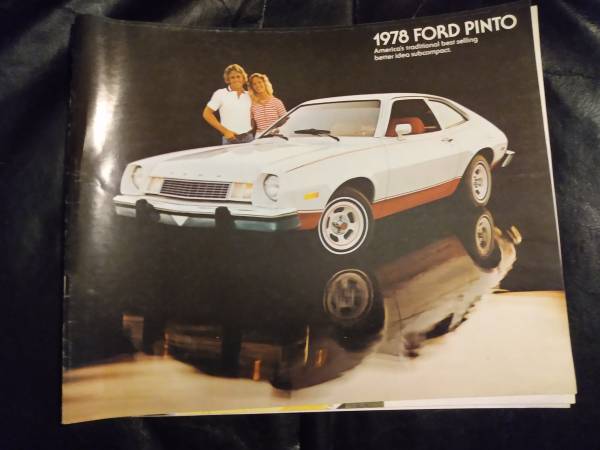 Photo 1978 Ford Pinto Original Dealer Advertising Brochure $10