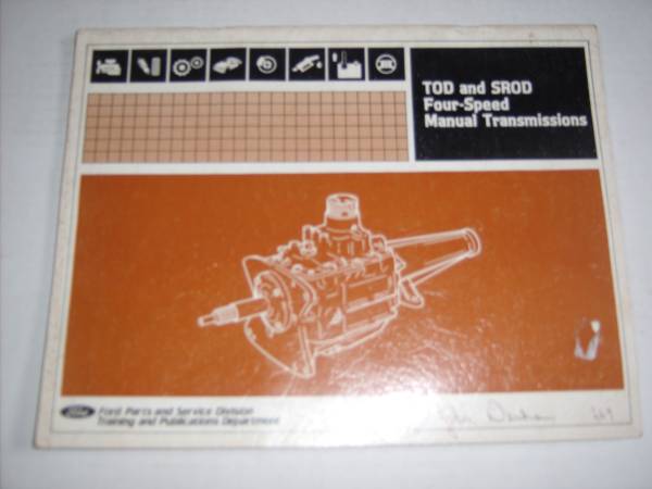 Photo 1984 - 1987 FORD F-150 __FOUR SPEED OVERDRIVE SERVICE MANUAL___ $35