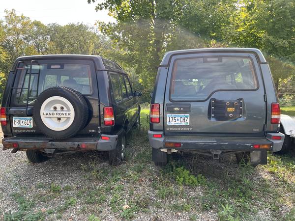 Photo 1997 and 1996 Land Rover Discovery I Manual Transmission (Project) $1,000