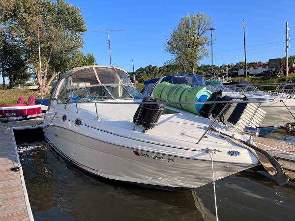 Photo 2003 Sea Ray Sundancer 280 with trailer and opportunity for slip $48,500