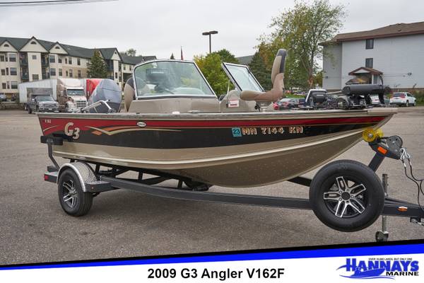 2009 G3 Angler V162F w Yamaha 90HP $16,900