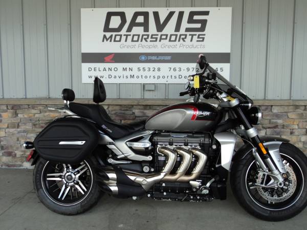 Photo 2021 TRIUMPH ROCKET 3 GT, LIKE NEW, BAGS, LOW MILES, MUST SELL REDUCED $16,495