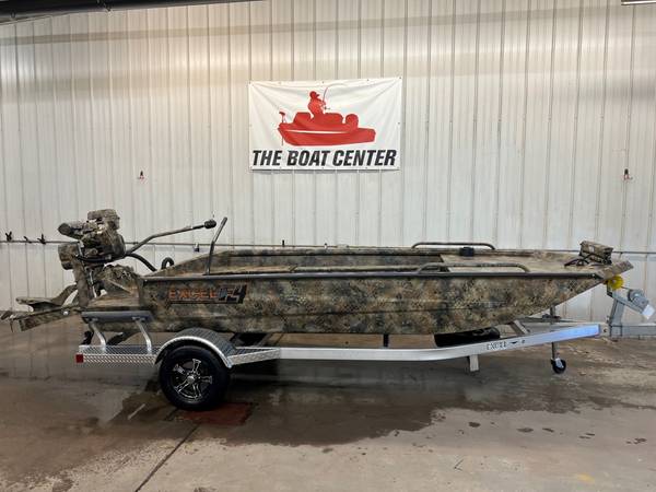 2023 Excel 1754 F4 Shallow Water Duck Boat $29,691 | Boats For Sale ...