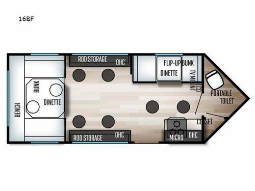 Photo 2023 FOREST RIVER RV CHEROKEE ICE CAVE 16BF $24,988