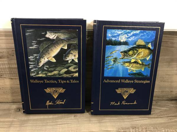 2 North American Fishing Club Walleye Hard Cover Books $5