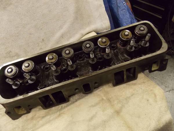 Photo 350 Chevy Cylinder Head Rebuilt 1988 to 1995 TBI Truck Boat 5.7 $109