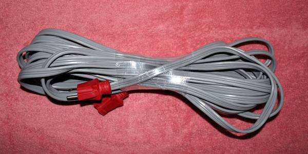 Photo 50 ft 50 Flat Low Profile Extension Cord. $33