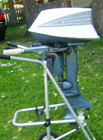 5.5hp Evinrude SS $425