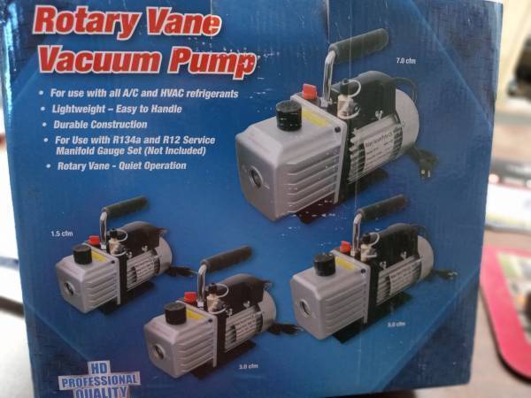 Photo AC Vacuum pump  gauge set