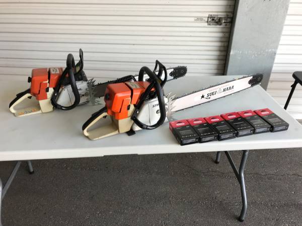 Photo A pair of Stihl 044 Magnums $3,250
