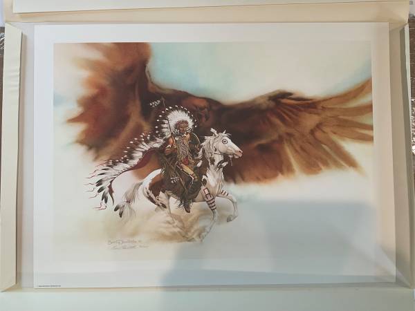 Photo Bev Doolittle Rushing War Eagle $1,150