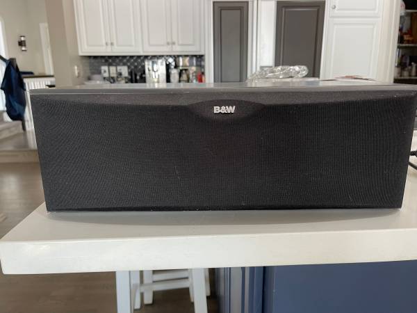 Photo Bowers and Wilkins BW center channel speaker CC6 S2 $115