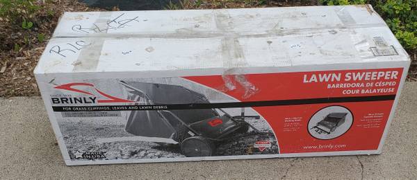 Photo Brinly Tow-Behind Lawn Sweeper $275