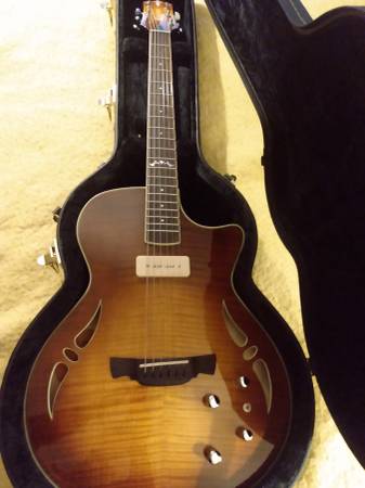 Photo Crafter Hybrid Electric Guitar Like Taylor T5 $799