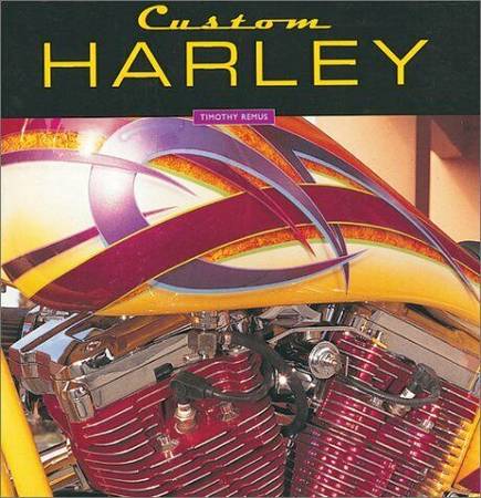 Photo Custom Harley by Martin Norris-HCDJ-Like New.1998 Customizing bikes $20