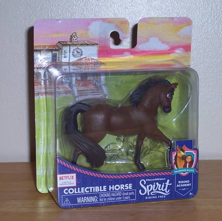 Photo Dreamworks Spirit Riding Free 3.5 Collectible Horse Espada - Sealed $8