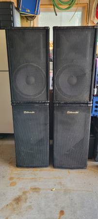 Photo EV Eliminator Speakers - set of 4 $600
