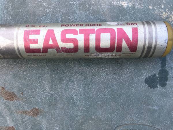 Easton Power Core U.S.A. SX1 Aluminum Softball Bat 34 in. 36oz 2 14 $50