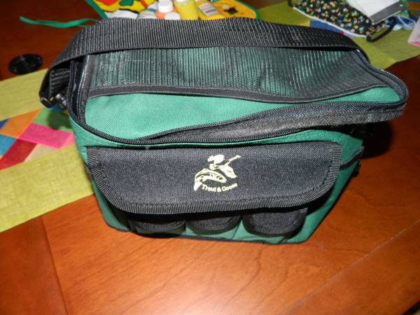 Photo Field  Stream Trout  Goose Small Canvas Fishing Bag $10