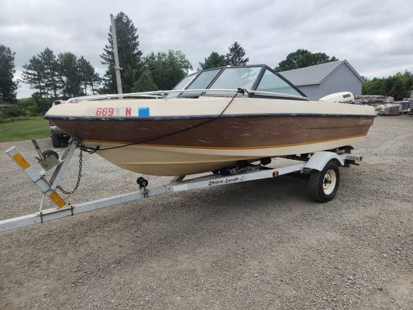 Photo Forester Fish  Ski Boat and Trailer $2,950