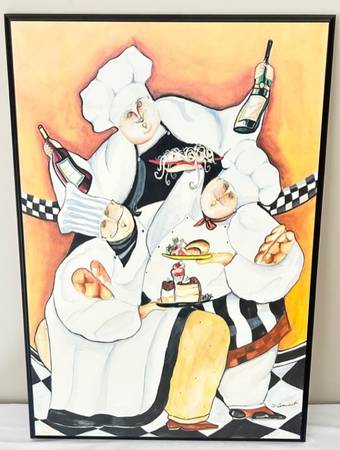 French Fat Chefs by J Garant $30