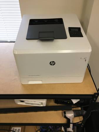 Photo HP Color LaserJet Pro M452dn Laser Printer  600dpi $115