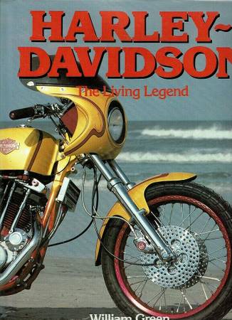 Photo Harley Davidson-The Living Legend by Green WilliamHCDJ-Like New $20