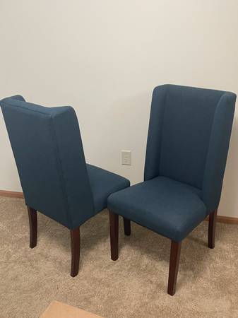 Photo High back dining chairs (Set of 2) $200