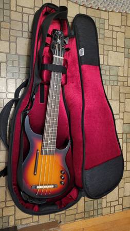 Photo Kala 4 string Fretted Solid Body U-bass $345