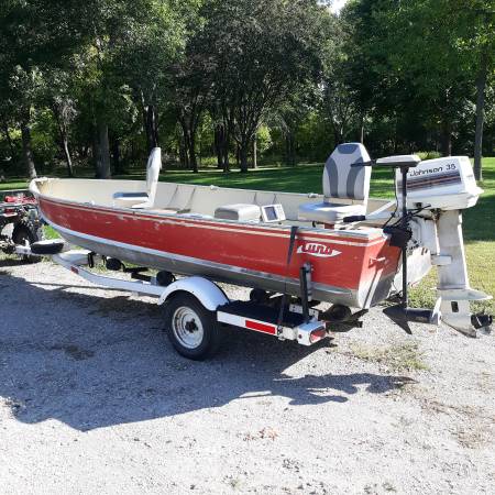 Photo Lund S 16 Deluxe fishing boat $2,500