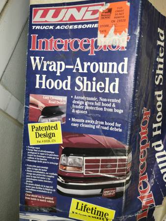 Photo Lund hood shield (NEW) 92-96 Ford PU or Bronco $75