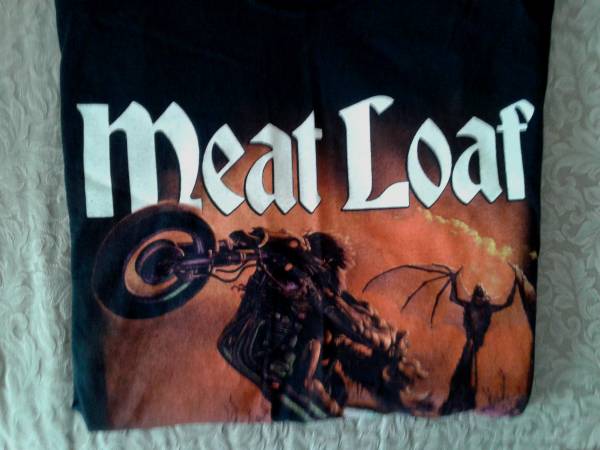 Photo Meat Loaf T-Shirt - 2003 Tour $20