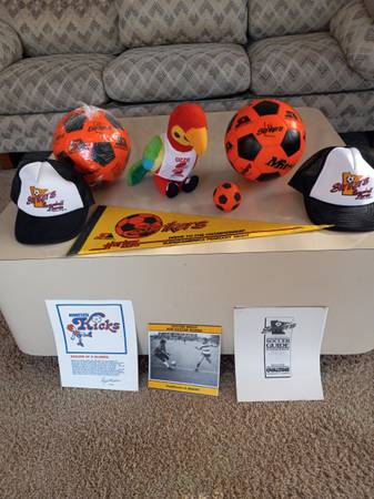 Mn. Striker soccer team memorabilia. $35