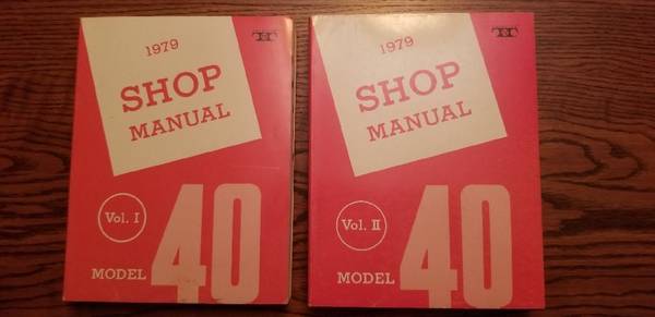 Photo Model 40 Teletype Shop Manuals $25