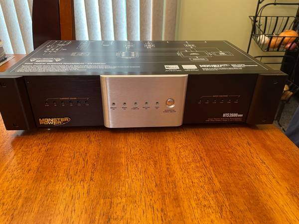 Photo Monster Power HTS 2600 MKII Home Theater Reference Power Center Surge $50