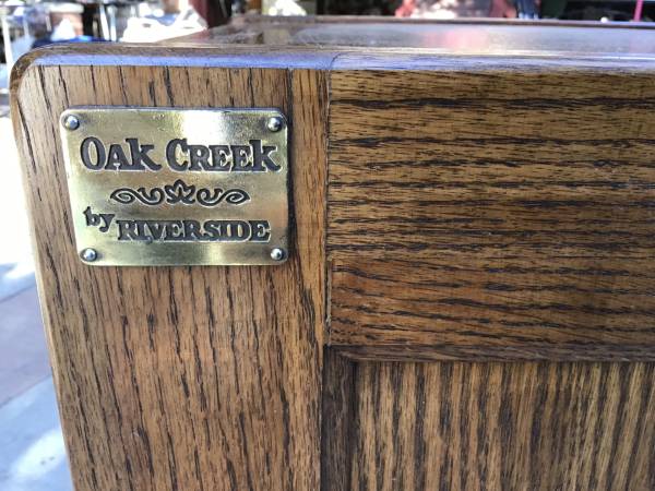 Photo Oak Creek by Riverside File Cabinet $125
