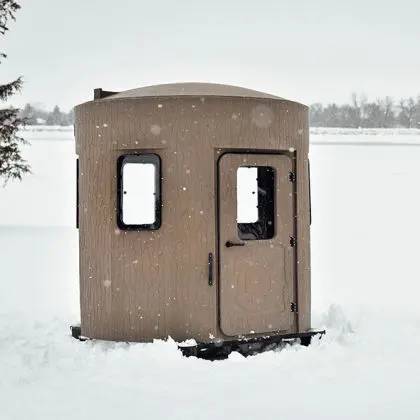 Photo PORTABLE ICE FISHING HOUSE  DEER HUNTING BLIND