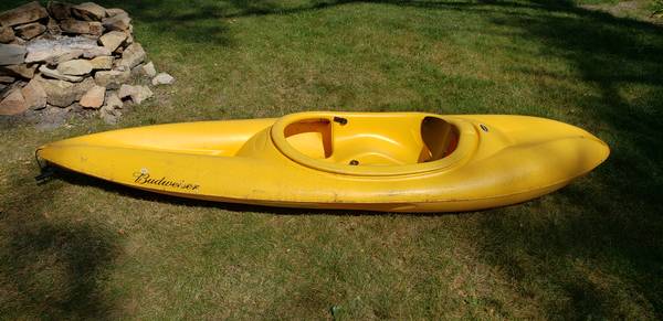 Pelican Ram-X 8ft Budweiser promo kayak $125 | Sports Goods For Sale ...