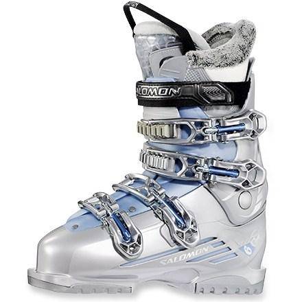 SALOMON Irony Ski Boots Womens Size 6-6.5 USA Mondo 23.0-23.5 LIKE NEW $95
