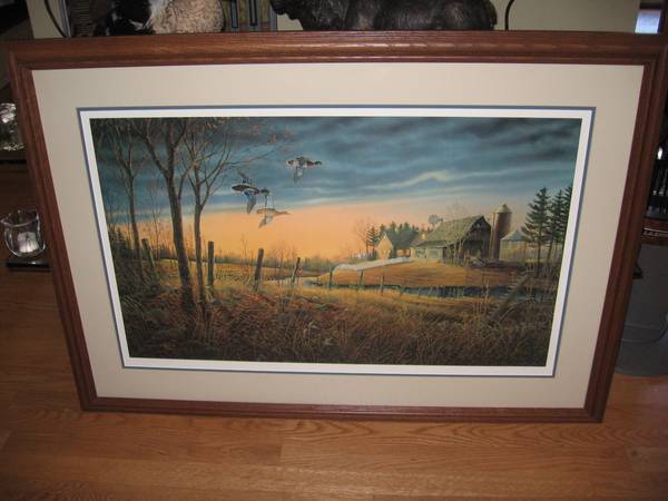 Photo Sam Timm - Old Farm Mallards 320 of 900 Signed and Numbered 41 x 29 In $99