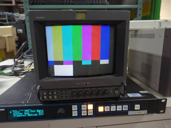 Photo Sony PVM-8041Q 8 inch CRT Monitor $200